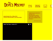 Tablet Screenshot of devilsmischief.com